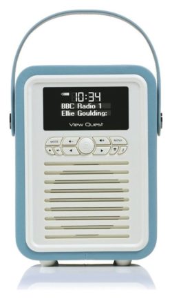 VQ - Retro Mini DAB Radio - Blue